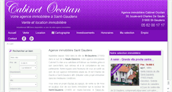 Desktop Screenshot of cabinetoccitan.fr